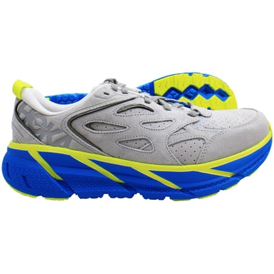 Hoka One Clifton L Unisex Grijze Sportschoenen