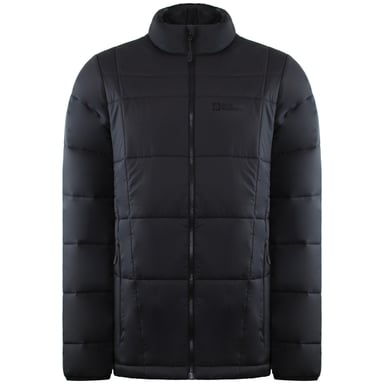Jack Wolfskin Bergland heren donkergrijs gewatteerd jack