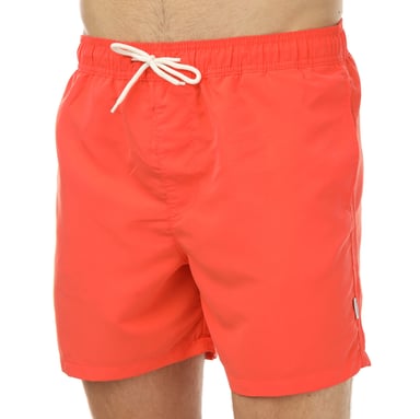 Jack & Jones Aruba zwemshort voor heren, koraalrood