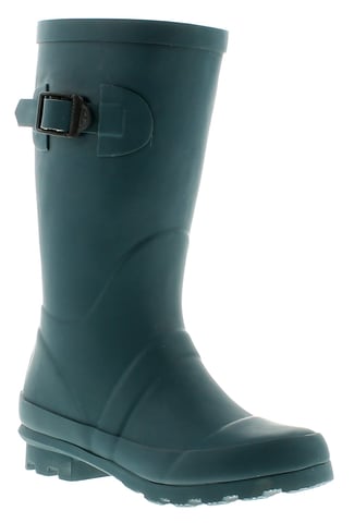 Nieuwe rubberlaarzen voor kinderen/unisex marineblauw met lange pijpen