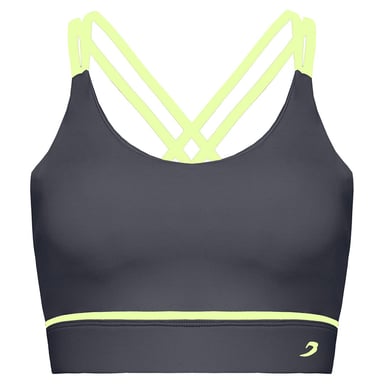 BoxRaw Valerie Dames Houtskool Sportbeha