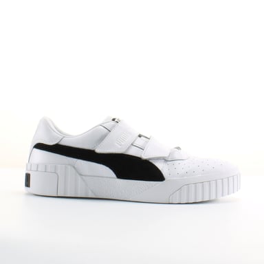 Puma Cali V x Selena gomez Wit Leren Strap Up Damestrainers 370757 01