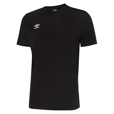 Umbro Heren Pro Taped T-shirt (Zwart)