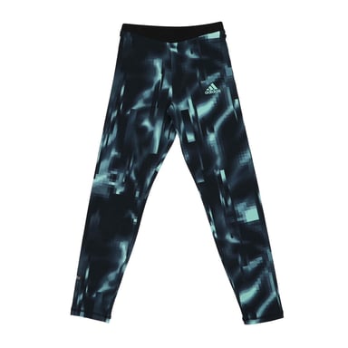 Dameslegging adidas Sportswear in Zwart groen blauw