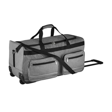 SOLS Voyager Rolling Travel Holdall-tas (Heide Grijs)