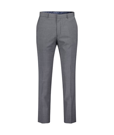 Heren Ted Baker Panama Slim Fit Pantalon in Houtskool