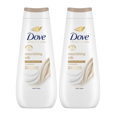 Dove Advanced Care Bodywash Nourishing Silk 24H Renewing Micromoisture, 2x400ml