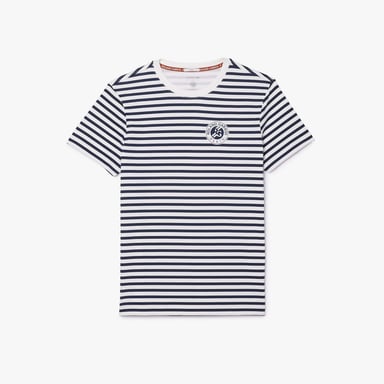 Heren Lacoste Sport Ultra Dry Sport Roland-Garros Edition T-shirt in Wit