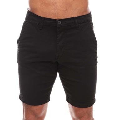 Heren Duck and Cover Moreshore Chino Short in Zwart