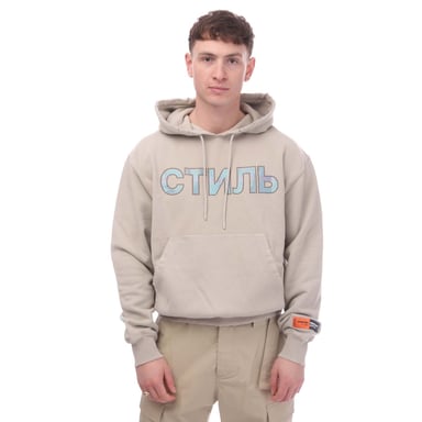 Heren Heron Preston CTNMB Hoodie in Grijsblauw