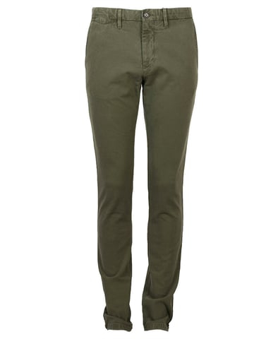 Tommy Hilfiger broek Bleecker Chino Mannen groen