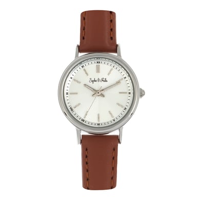 Sophie & Freda Berlin horloge met leren band