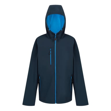 Regatta Heren Navigate 2 Layer Soft Shell Jas (Marine / Frans Blauw)
