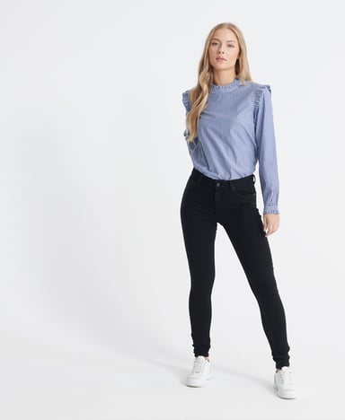 SUPERDRY Mid Rise Skinny Jeans