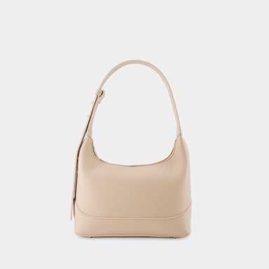 Hobo lus tas - Elleme - Leer - Beige