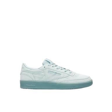 Reebok Club C85 Lace-Up Blauw Suède Leren Damestrainers BS6528