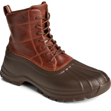 Sperry Duck Float Leren Bruine Wellington Laarzen