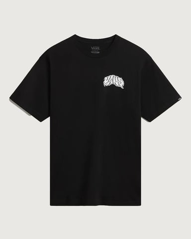 VANS Prowler Korte Mouw T-shirt in Zwart