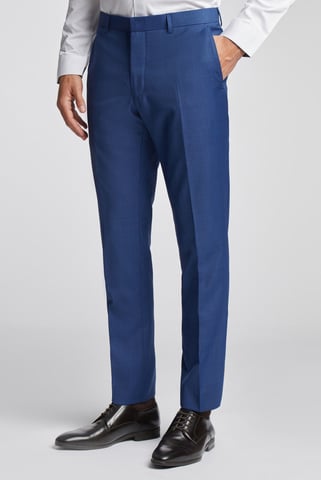 Slim Fit Sharkskin Trousers