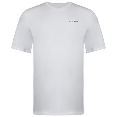 BoxRaw Logo Heren Wit T-Shirt