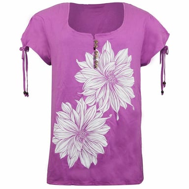 Animal Amberlynn Dames Paars T-Shirt