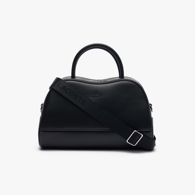 Accessoires Lacoste Lora Grote Leren Tas in Zwart