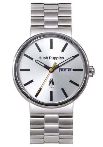 Hush Puppies: Signature Men's Silver Watch