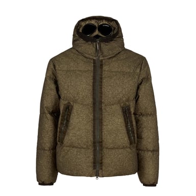 Heren C.P. Company Co-Ted Goggle Jacket in Groen