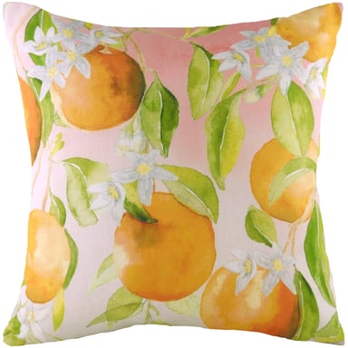 Evans Lichfield Fruit Oranges Watercolour Cushion Cover