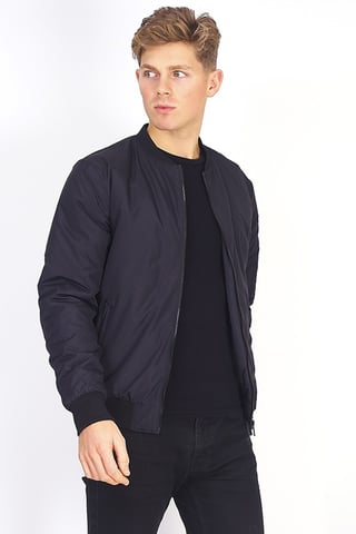 Black 'Sanjay' Bomber Jacket
