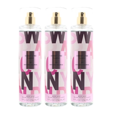 Ariana Grande Sweet Like Candy Body Mist 236ml x 3