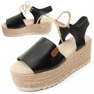 Montevita Heel Sandal Pellis In Zwart