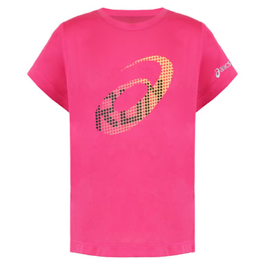 Asics Logo Kinderen Roze T-Shirt
