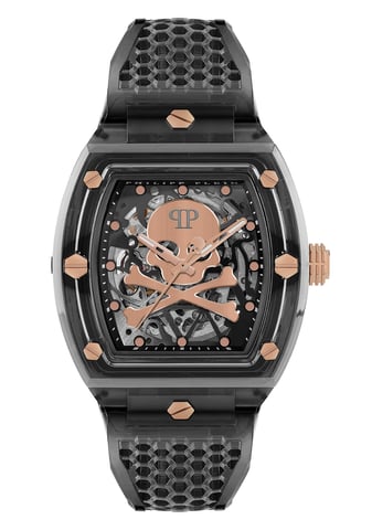 Philipp Plein The $keleton Crystal Heren Grijze Horloge PWPTA0424