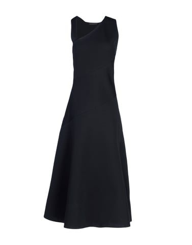 Donna Karan Black Modal Sleeveless Dress