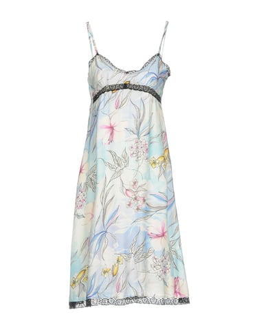 Anna Rachele Jeans Collection White Print Camisole Dress
