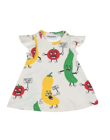 BODYSUITS & SETS Mini Rodini Ivory Girl Organic cotton