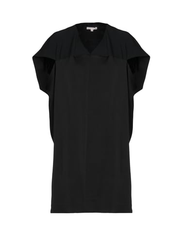 Brian Dales White Crepe Dress