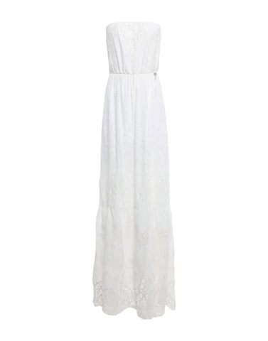 Fracomina White Full Length Dress