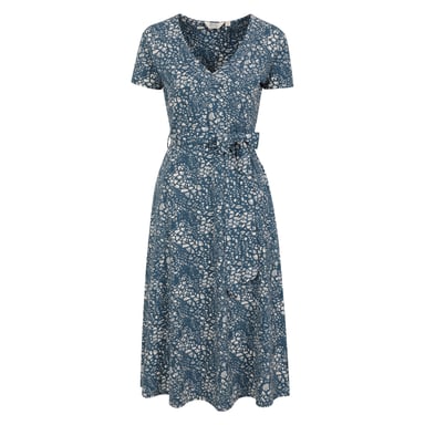 Mountain Warehouse Dames/Dames Santorini Wrap Midi Dress (Donkerblauw)