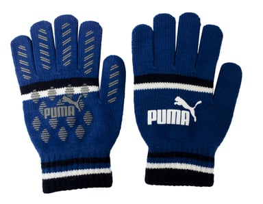 Puma Cat Magic Groot Logo Winter Heren Handschoenen Blauw Zwart 041678 04