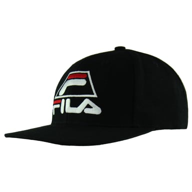 Fila Logo Heren Zwarte Pet