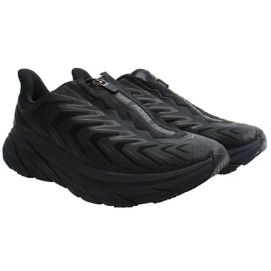Hoka One Project Clifton Unisex Zwart Hardloopschoenen