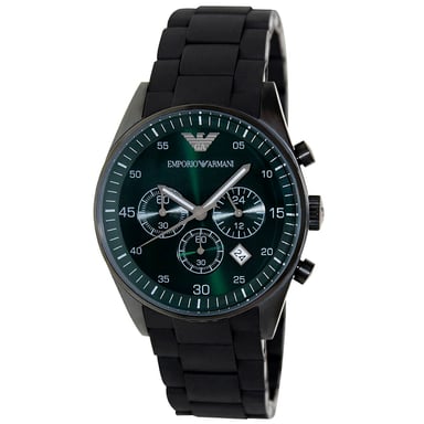 Emporio Armani Herenhorloge Kwarts Zwart