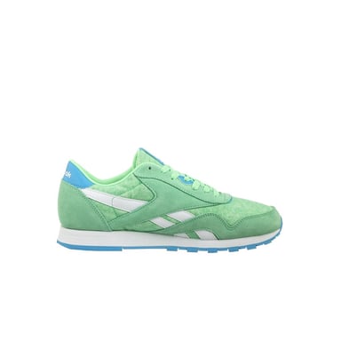 Reebok Classic Nylon Washed Lace-Up Groen Suède Leer Kinderschoenen BD3858