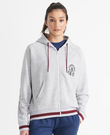 Superdry Training Boxing Yard hoodie met rits