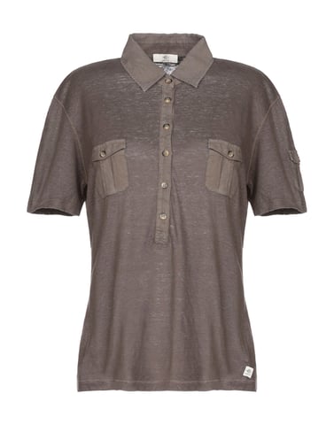 Cerruti 1881 Military Green Linen Knit Short Sleeve Polo Shirt