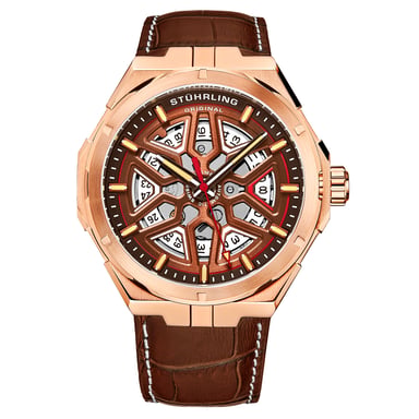 Bruin “Gio Swiss” Automatisch 44mm Skeleton