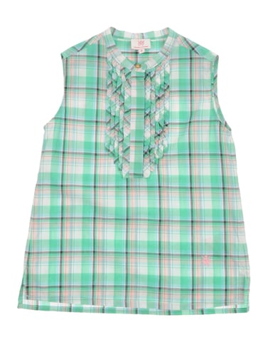 Mauro Grifoni Green Cotton Blouse