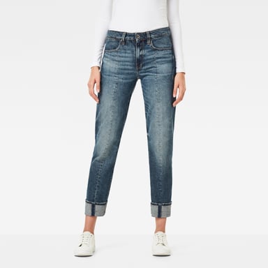 G-Star RAW Lanc 3D High Waist Straight Prestored Jeans